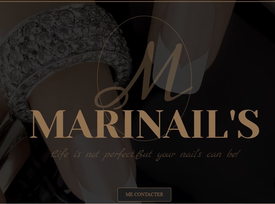 Impression d'écran du projet marinail's